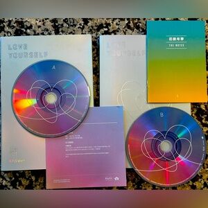 BTS Love Yourself: Answer Cd Set (L) Silver Poster Not Included K-pop (BTS2)